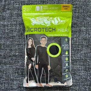 NWT Free Country Kids Microtech Heat Baselayer Set